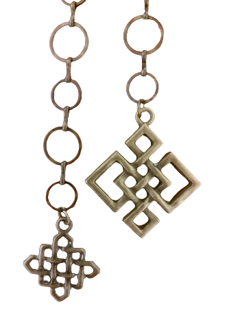 Close up - Bronze Celtic Pendants