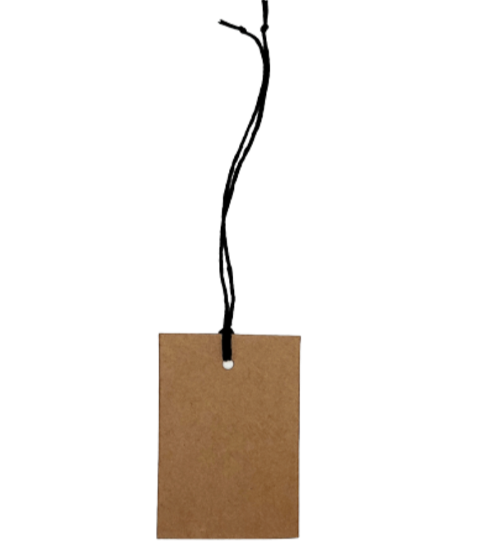 Kraft paper tag