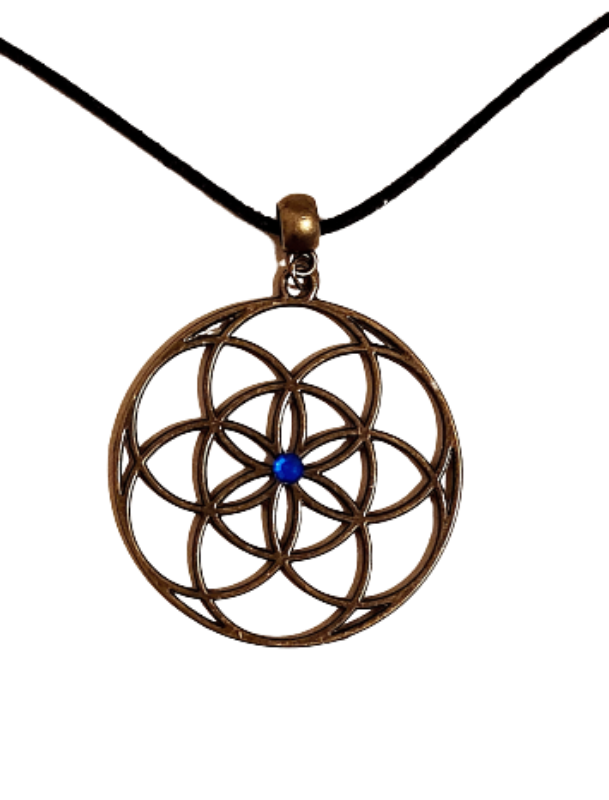 Close up - bronze pendant with optional adornment